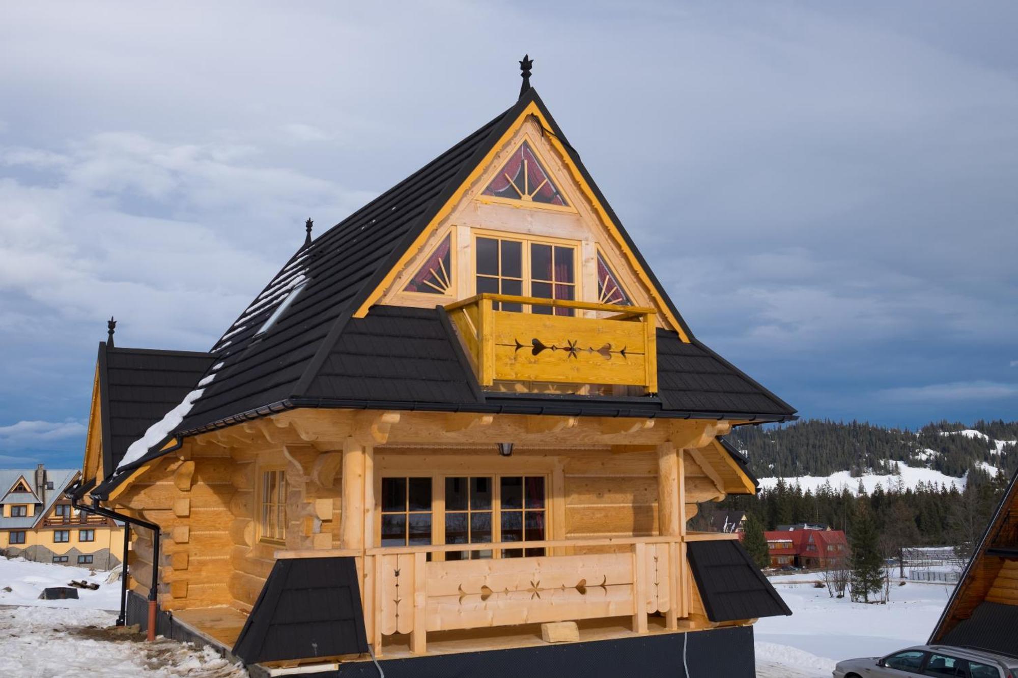 Goralski Domek Lopatowka Z Kominkiem I Bania - Jacuzzi! Murzasichle Exterior photo
